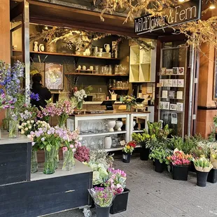 Beautiful flower shop