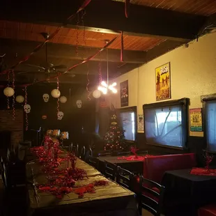 interior, sushi and sashimi
