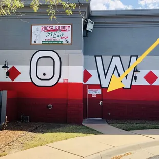 West side main entrance