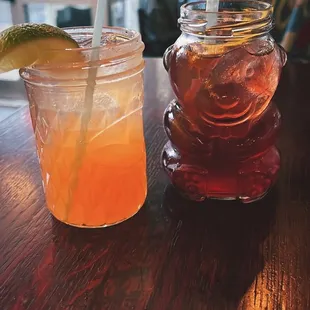 Cooler Punch #2 and It Was All A Dream cocktails