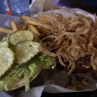 the &quot;ROCKS&quot; burger