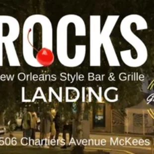 a view of a street at night