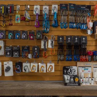 Traditional and Sport Climbing Equipment