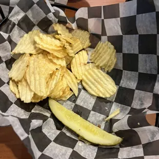 Chips and there was a strom