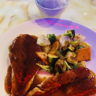 Hibachi Salmon