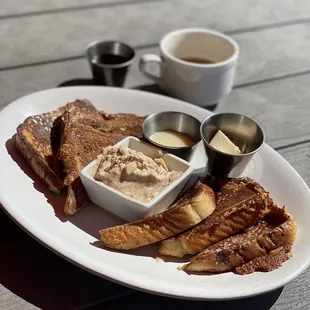 French toast with Condensed Milk is super