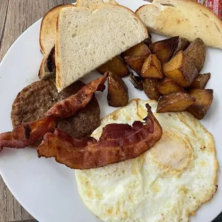 Bacon 2 Egg Breakfast