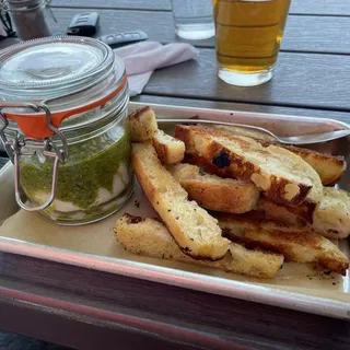 Burrata and Basil Pesto