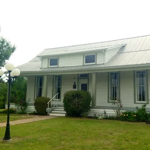 Museum located in the 1850's Manson-LaMoreaux-Hartman House at Harry Myers Park in Rockwall, Texas.