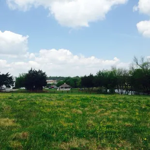 The museum grounds expand over a gorgeous section of Harry Myers Park in Rockwall near the old downtown square.