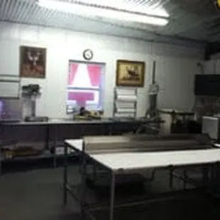 a work area in a factory