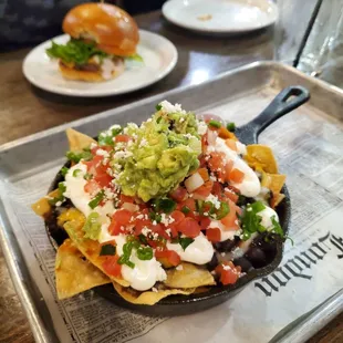 Happy hour nachos