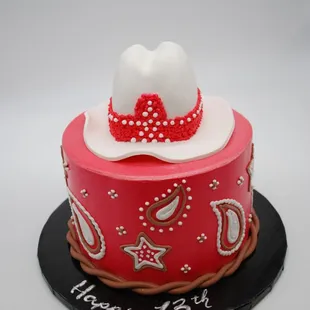 western theme cake