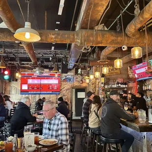 Back bar area