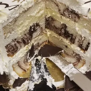 Chocolate Curl Cake