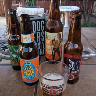 All from Rocky's; Stone, Bell's, Bottle Logic, and Avery.