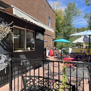 Outdoor seating