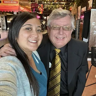 My excellent guide, Roger!