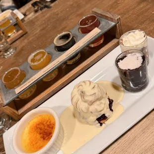 Dessert and beer pairing and flights