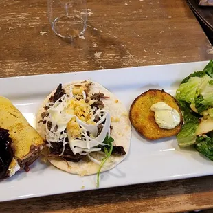 A "taste" from Carter Payne was a meal!