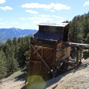 Old mining buildings to explore