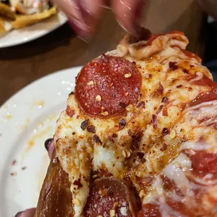 Pepperoni pizza