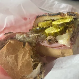 The Cuban all the way!