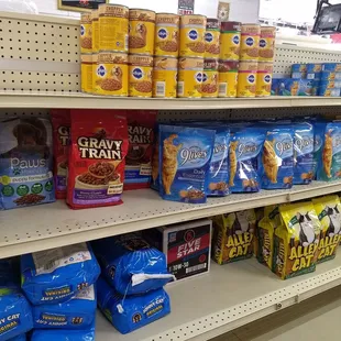 They carry pet food