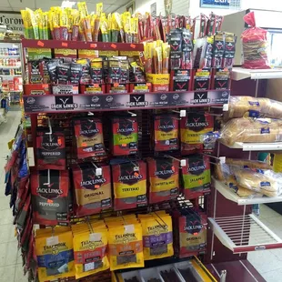 Beef jerky... and bread