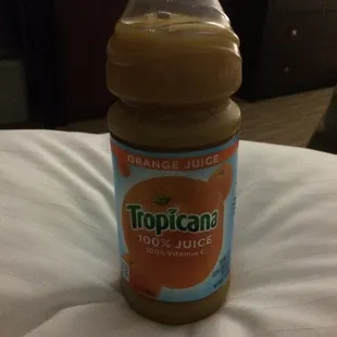 Brown out if date oj.