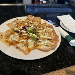 Asian Nachos, I absolutely love these!!One of my favorite staples here.