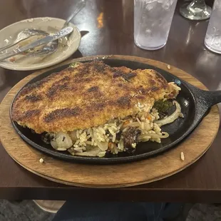Crusted Chicken Skillet