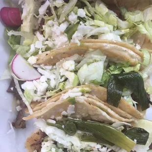 Lengua chorizo and a pork