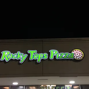 the front of the restaurant
