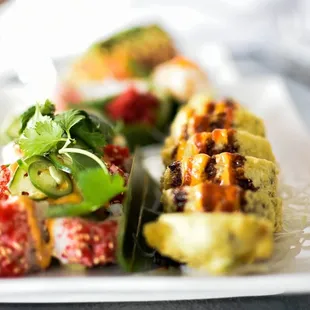 Fire cracker &amp; Lava roll