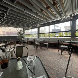 Outdoor seating