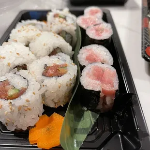 More rolls falling apart