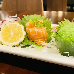 a variety of sushi