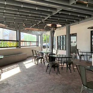 Covered Patio seating