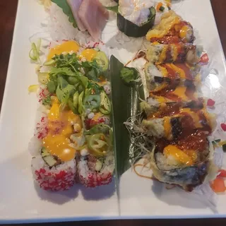 Sushi and Sashimi