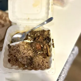 My husband dug in and took all the green plantains before I could take a nice photo