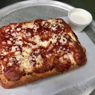 Irresistible Deep Dish Pizza. order one today!