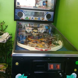 Finally found a place fairly close with a pinball machine!