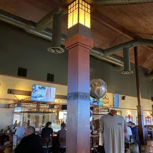 the interior of a restaurant