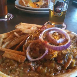Cold Green Chili Burgers