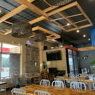 Part of the seating area