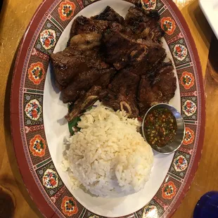The delicious Laos Spare Ribs!