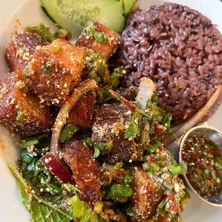 Smoked Pork Belly Laab