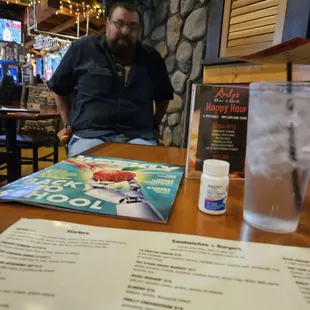 Server After Taking a Detailed Order