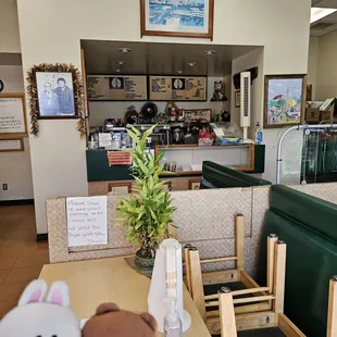 Old scooter interior